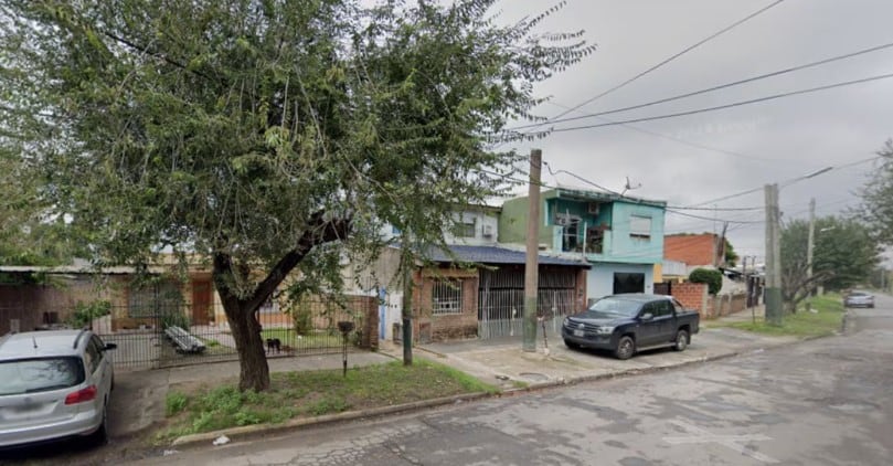 El lugar donde se produjo la pelea seguida del choque fatal.