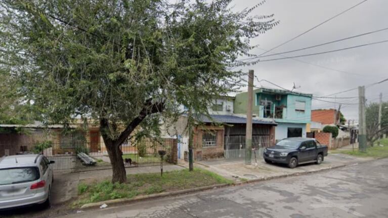 El lugar donde se produjo la pelea seguida del choque fatal.