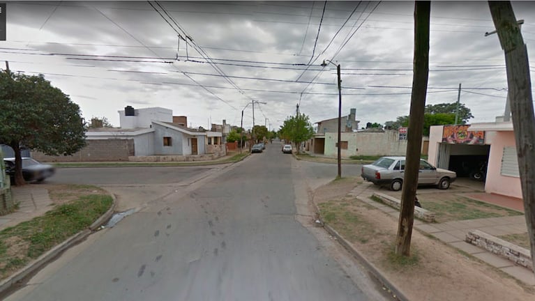 El lugar donde secuestraron el vehículo robado. / Foto: Google Maps.