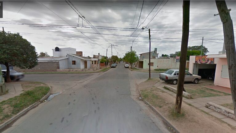 El lugar donde secuestraron el vehículo robado. / Foto: Google Maps.