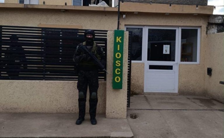 El lugar funcionaba supuestamente como un kiosco.