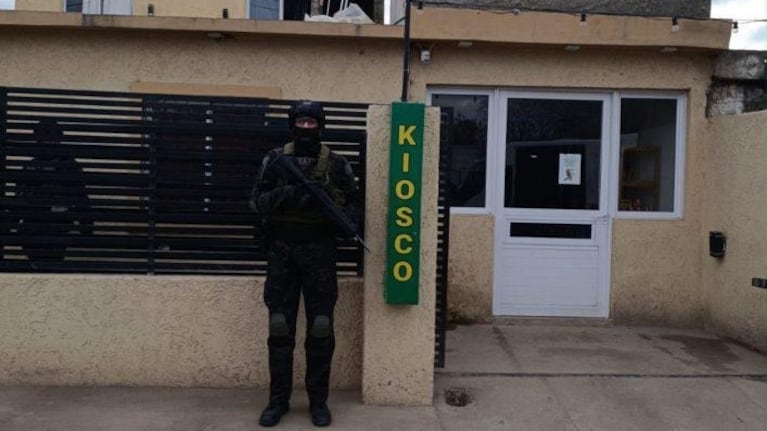 El lugar funcionaba supuestamente como un kiosco.