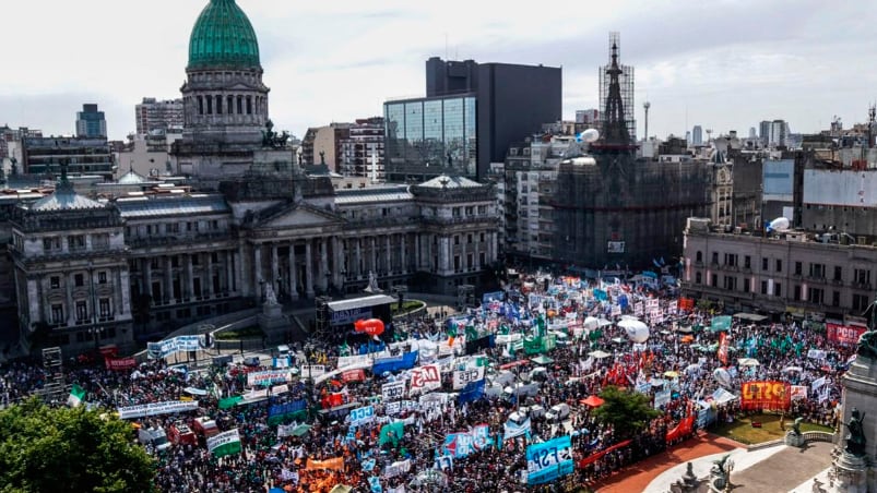 El lunes podría haber importantes disturbios durante la sesión de diputados.