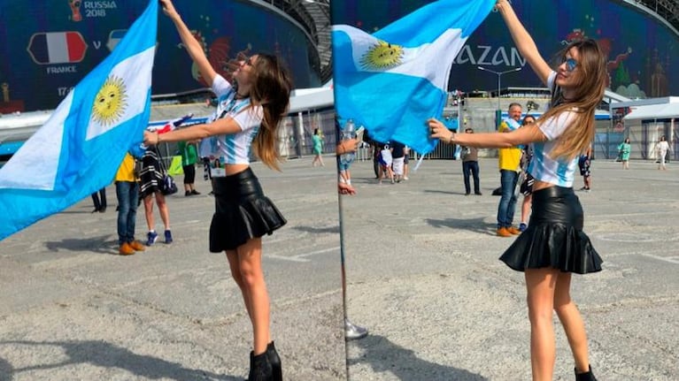 El mal momento de Pampita y el Chapu Martínez después de la derrota Argentina en Rusia