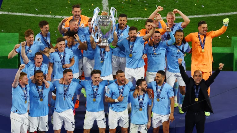 El Manchester City se consagró campeón de la Champions League 2023. (Foto: Reuters)