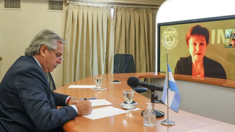El mandatario, firme tras el acuerdo con el FMI.