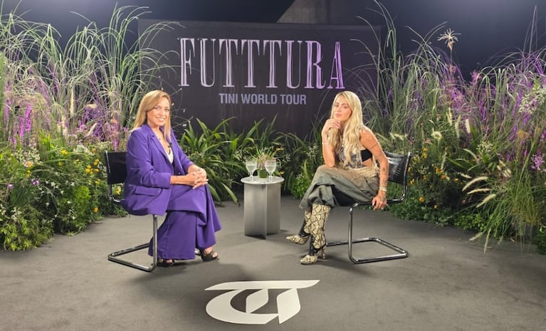 El mano a mano de Tini con Silvia Pérez Ruiz.