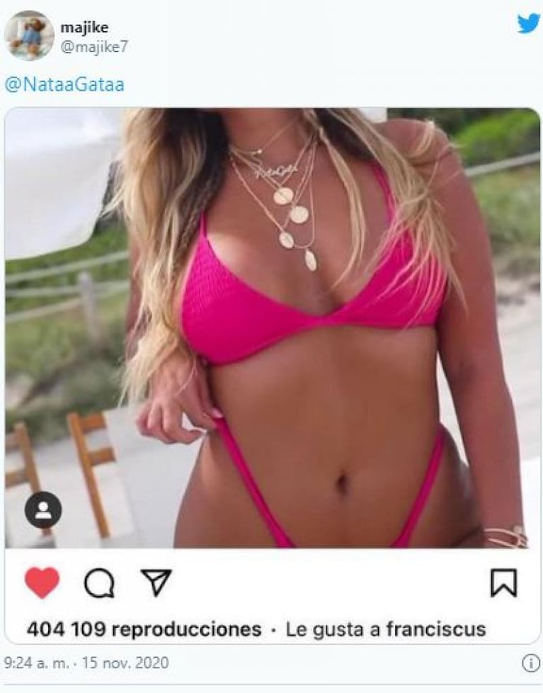 El “me gusta” de la cuenta de Instagram del Papa Francisco a una joven en bikini