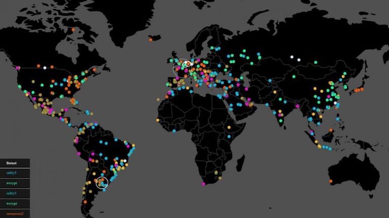 El mega ciberataque afectó a 74 países y causó 80 mil incidentes