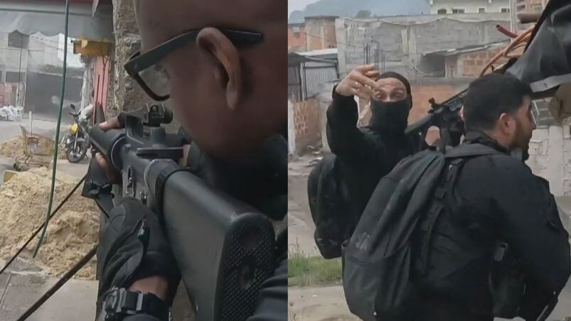 El megaoperativo policial en las calles de Río en primera persona.