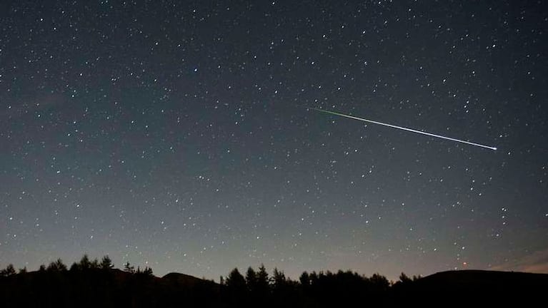 El mejor horario para observar la lluvia de meteoros será en la madrugada.