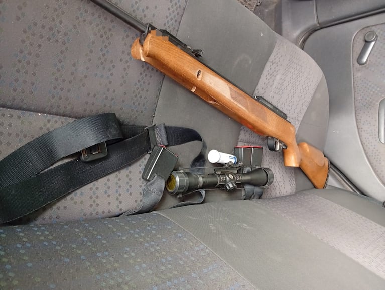 El menor fue asistido por Bomberos Voluntarios y trasladado al hospital local.