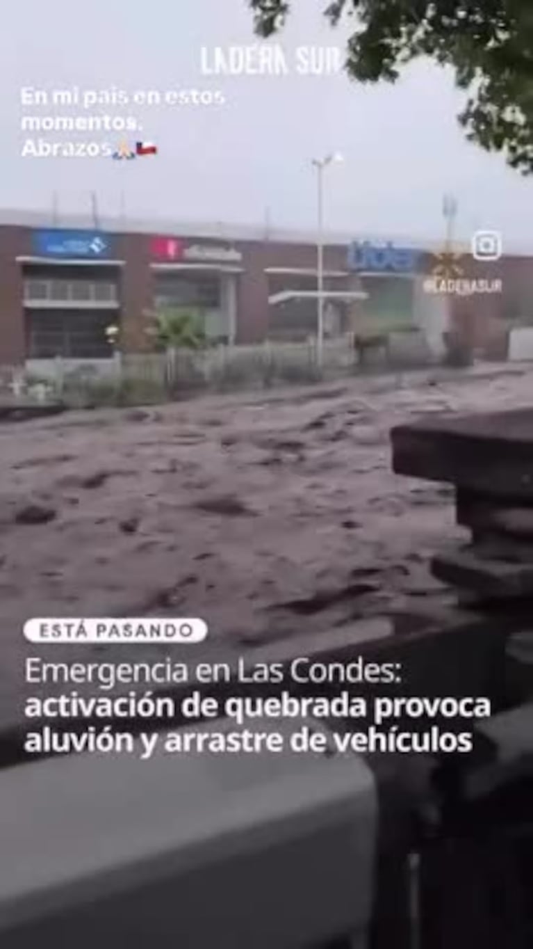 El mensaje de Benjamín Vicuña en redes por el impactante aluvión en Chile