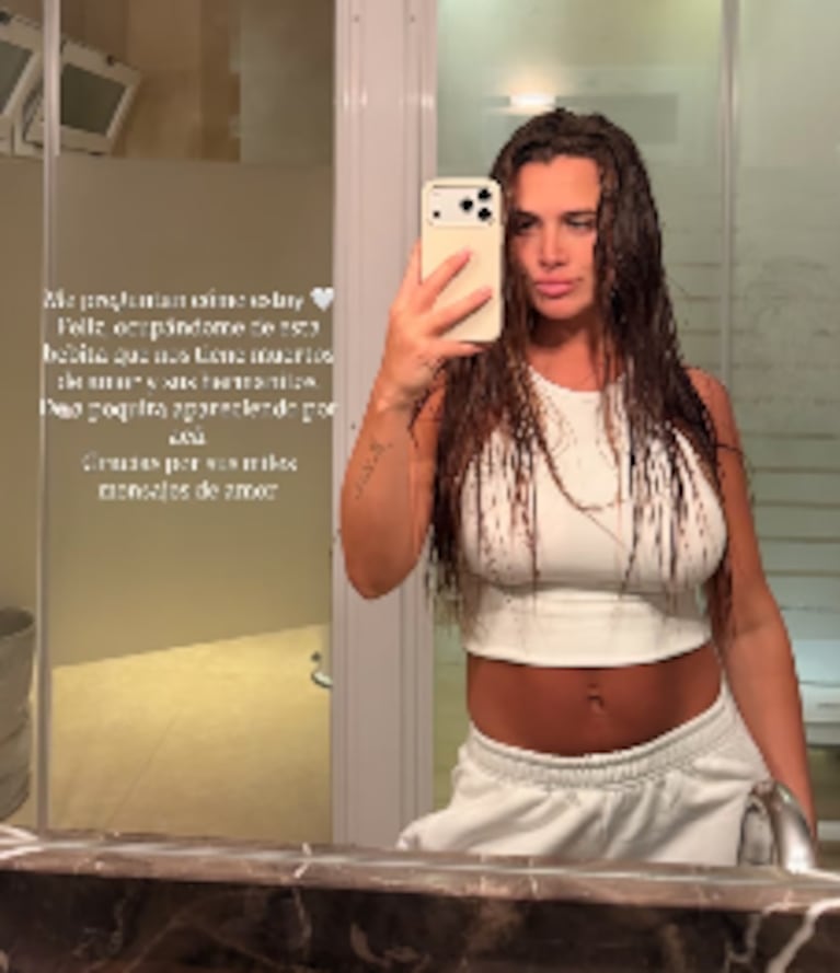 El mensaje de Cami Homs en las redes.