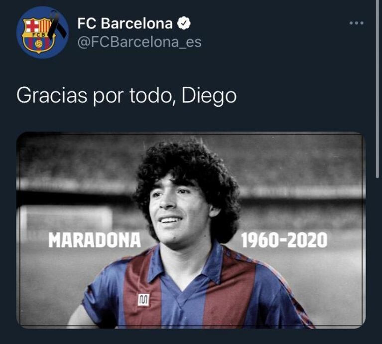 El mensaje de Lionel Messi tras la muerte de Maradona: "El Diego es eterno"