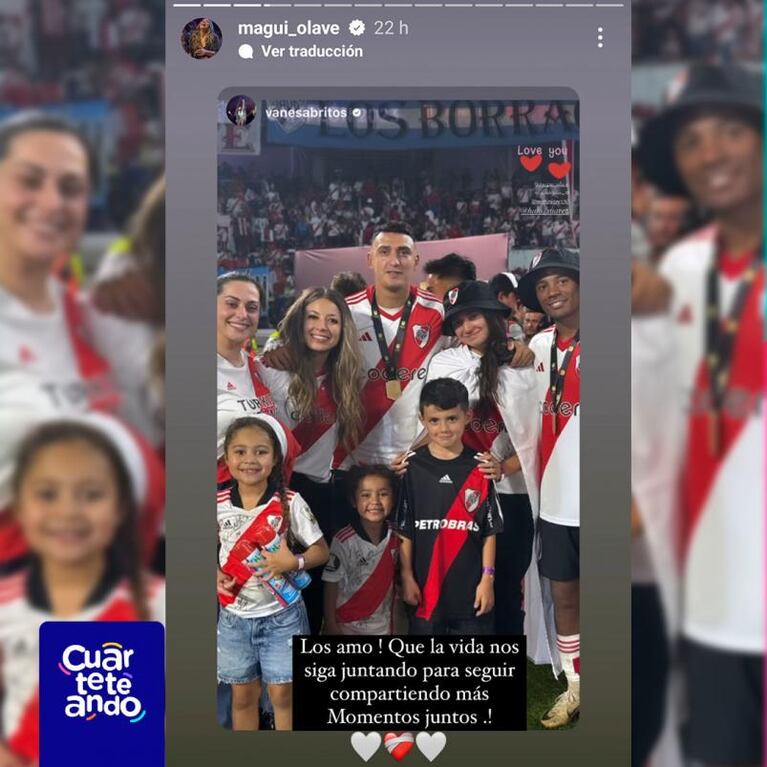 El mensaje de Magui Olave para Nico de la Cruz tras su salida de River