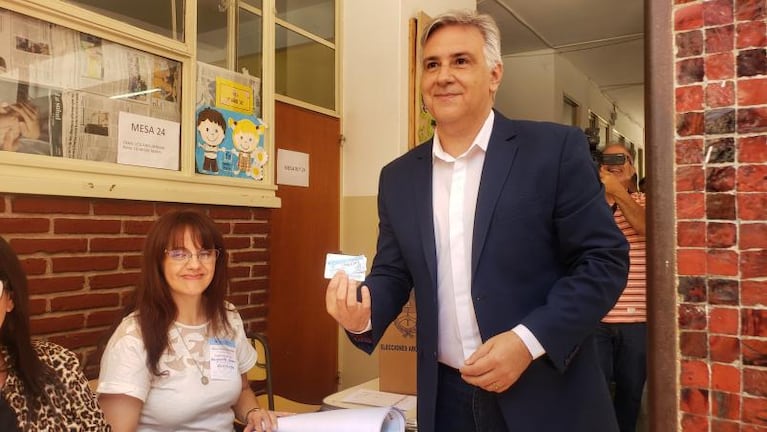 El mensaje de Schiaretti a los cordobeses después de votar en el balotaje