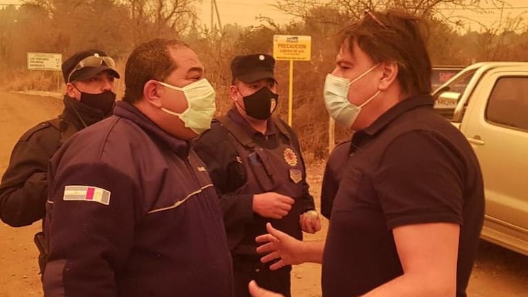 El mensaje de Schiaretti para los vecinos afectados por los incendios