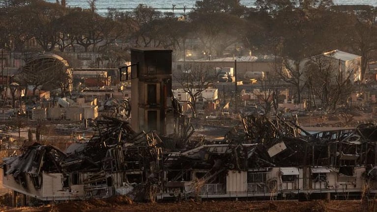 El mensaje del fuego que devoró una ciudad de Hawaii