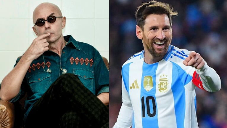 El mensaje del Indio Solari a Lionel Messi que nunca le llegó.