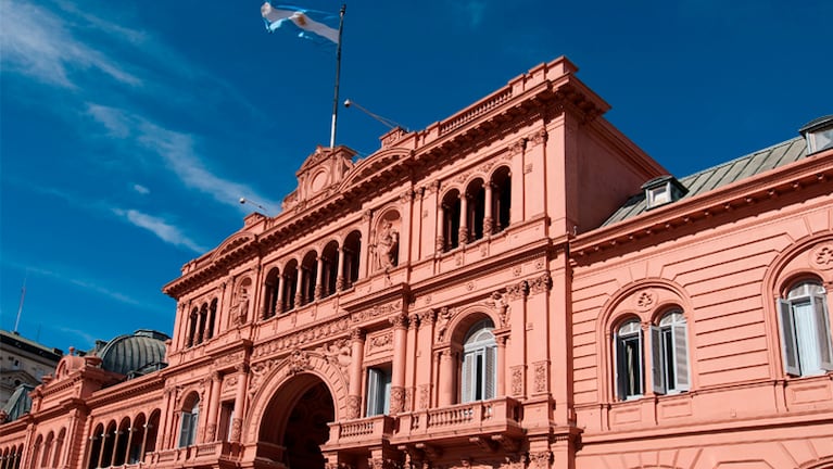 El mensaje fue difundido en la cuenta oficial de Casa Rosada.