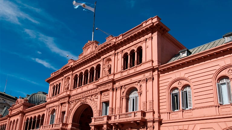 El mensaje fue difundido en la cuenta oficial de Casa Rosada.