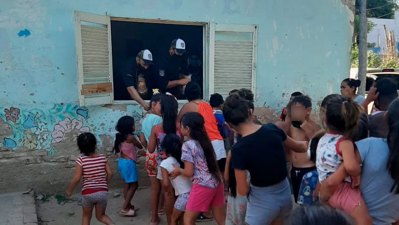 El Merendero Rinconcito de Hosanna asiste a casi 100 niños todos los días en el Bajo Pueyrredón.