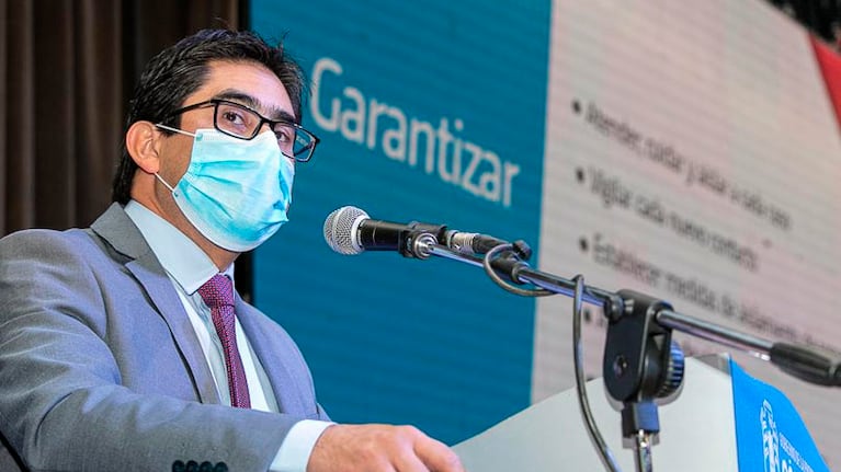 El ministro advirtió sobre la difícil situación sanitaria.
