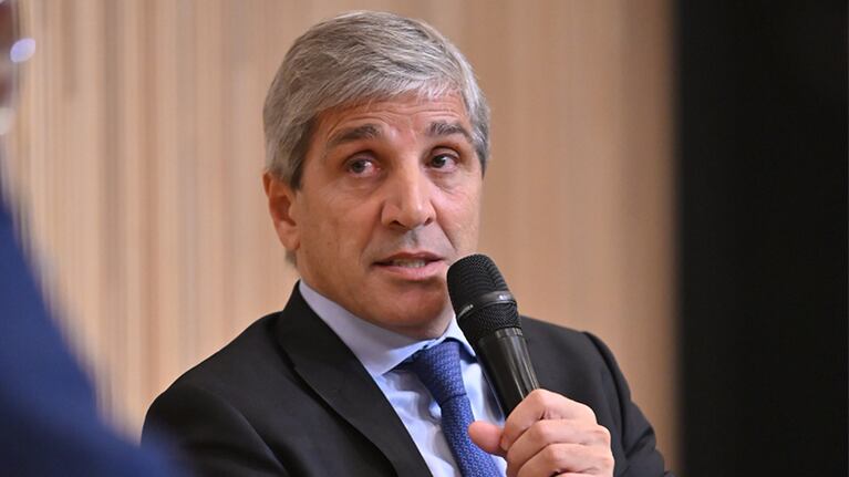 El ministro de Economía, Luis Caputo.