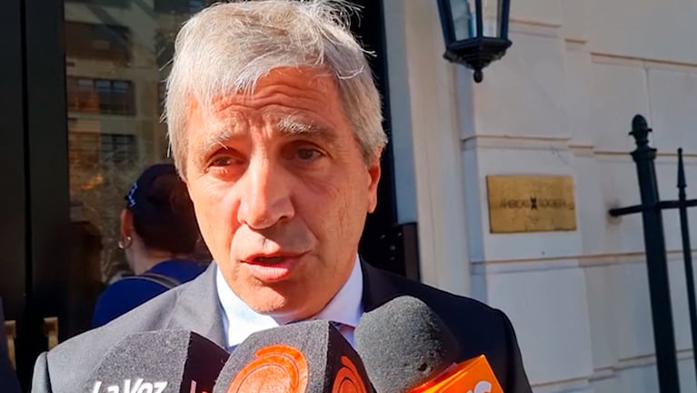 El ministro de Economía, Luis Caputo, durante el Argentina Week en Estados Unidos.