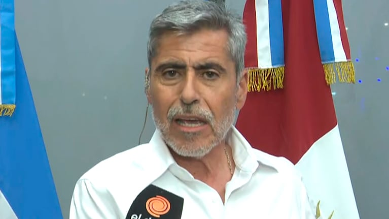 El ministro de Seguridad, Juan Pablo Quinteros.