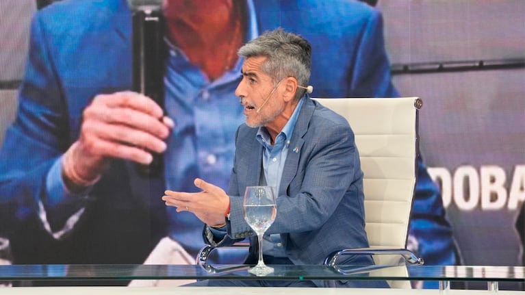 El ministro de Seguridad, Juan Pablo Quinteros, en Telenoche.