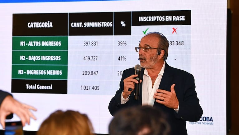 El ministro de Servicios Públicos, Fabián López, dio detalles de la campaña en conferencia de prensa.