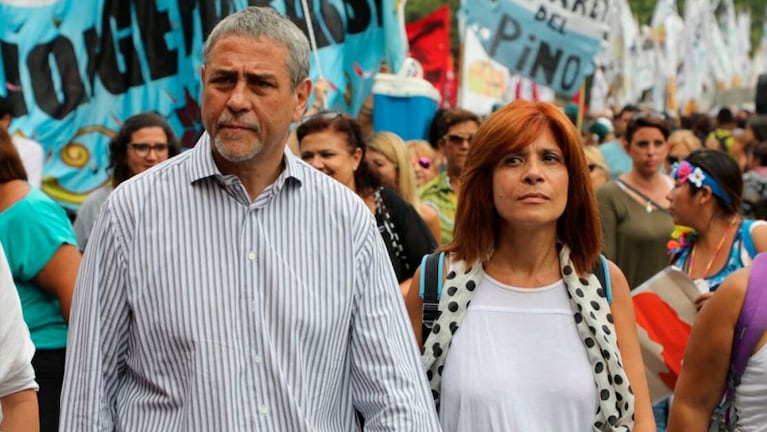 El ministro y su esposa, Jefa de Gabinete de la Municipalidad de Avellaneda.