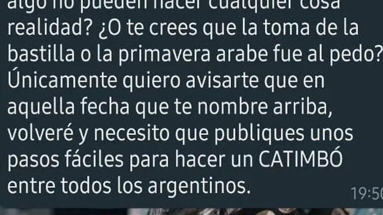 El misterioso Whatsapp que predijo que Argentina ganará el Mundial y se volvió viral