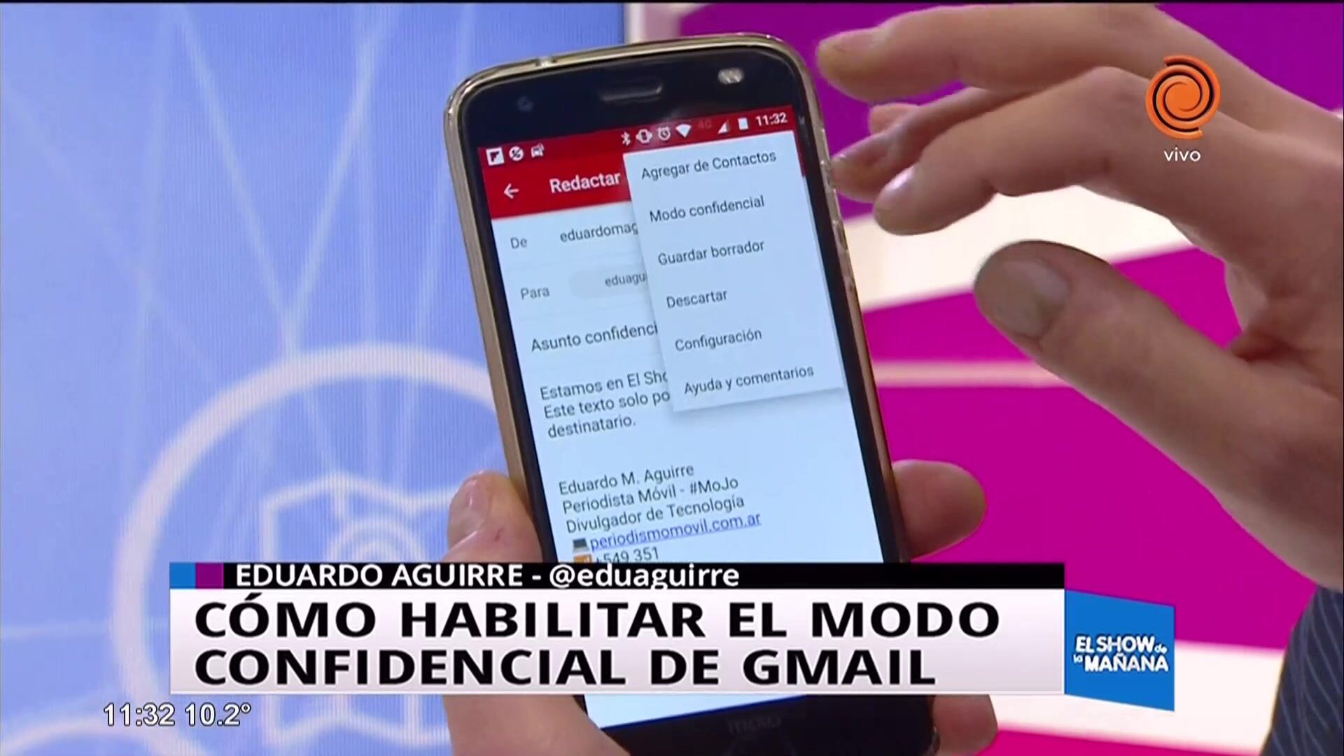 El modo confidencial de Gmail