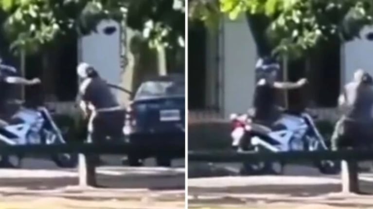 El momento de la brutal pelea que terminó en crimen.