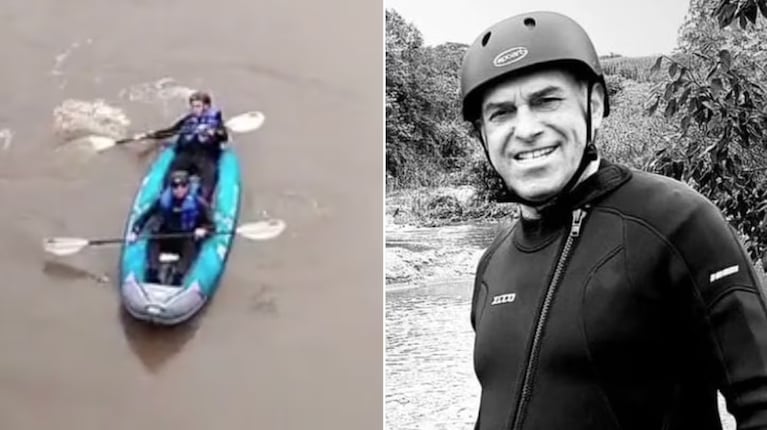 El momento de la tragedia en un río del noreste de Brasil.