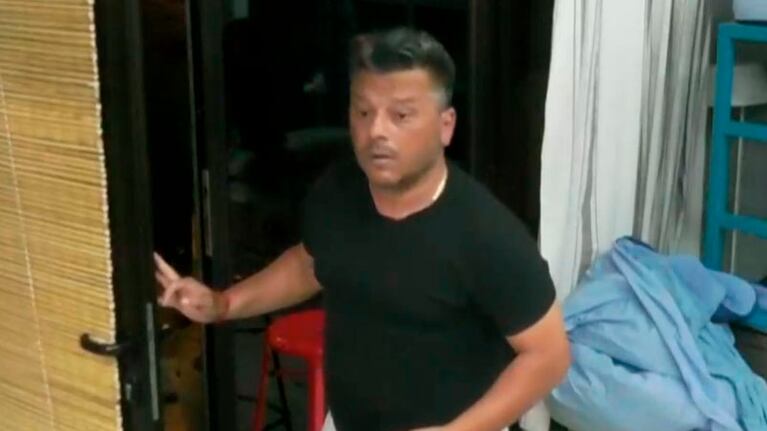 El momento del desafío de "Chanchi" a "Locho".