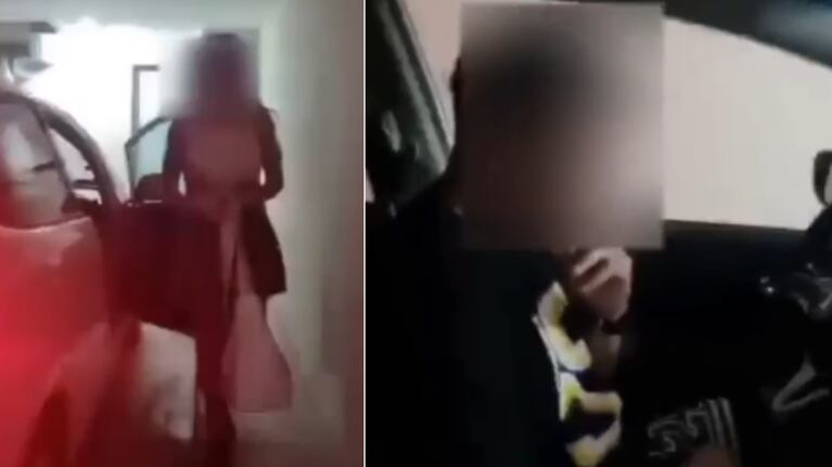 El momento en el que el hombre descubrió la infidelidad.