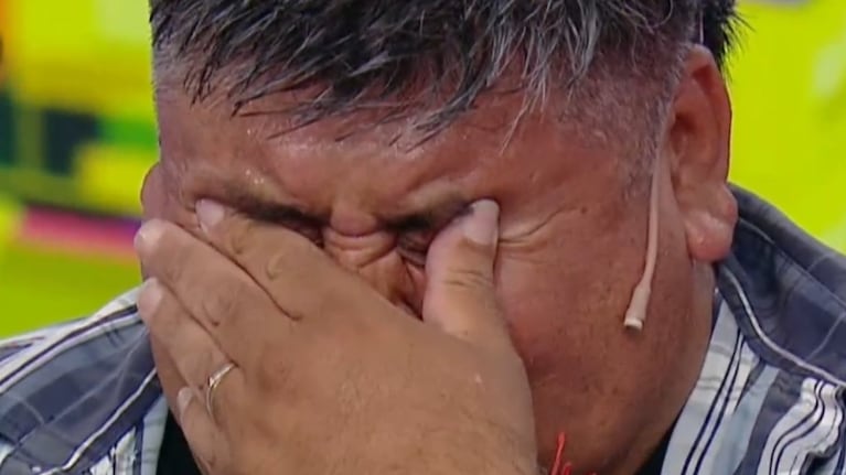 El momento exacto en el que Norberto ganó en Los 8 escalones.