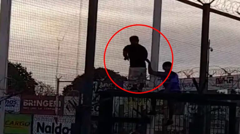 El momento quedó grabado y se viralizó.