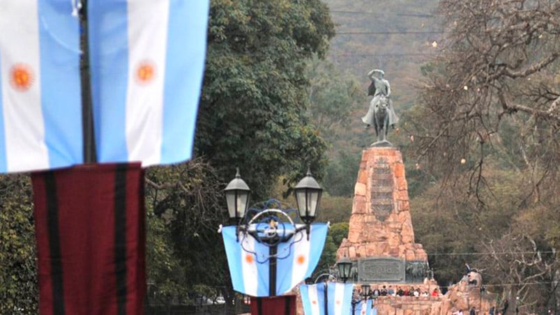 El monumento a Güemes en Salta.