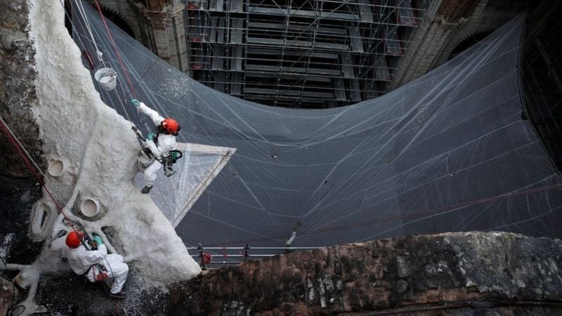 El monumento histórico de París podría ser reabierto en 2024. Foto: Getty Images.