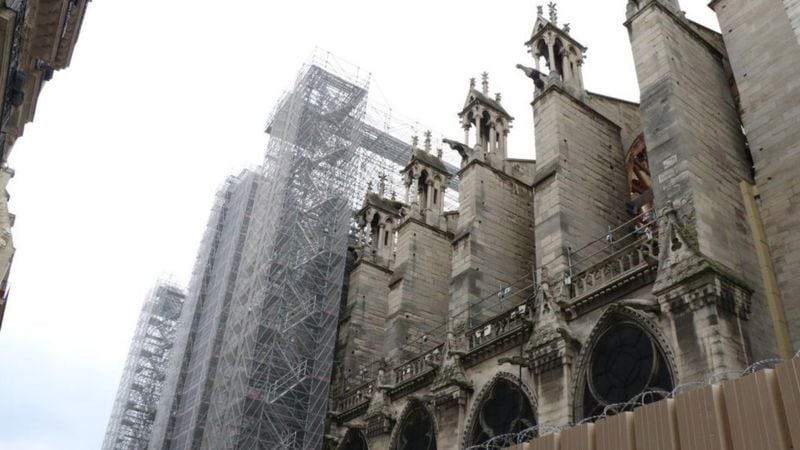 El monumento histórico de París podría ser reabierto en 2024. Foto: Getty Images.