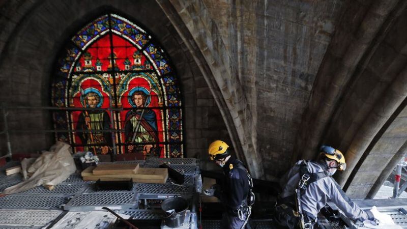 El monumento histórico de París podría ser reabierto en 2024. Foto: Getty Images.