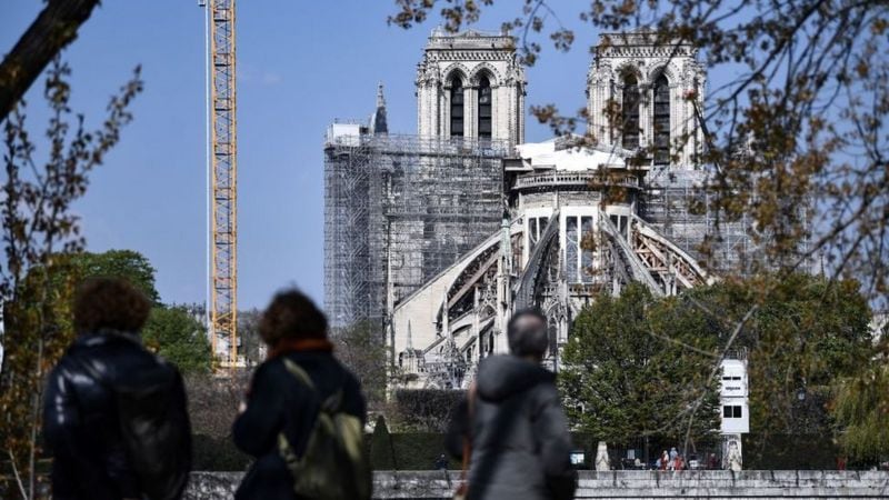 El monumento histórico de París podría ser reabierto en 2024. Foto: Getty Images.