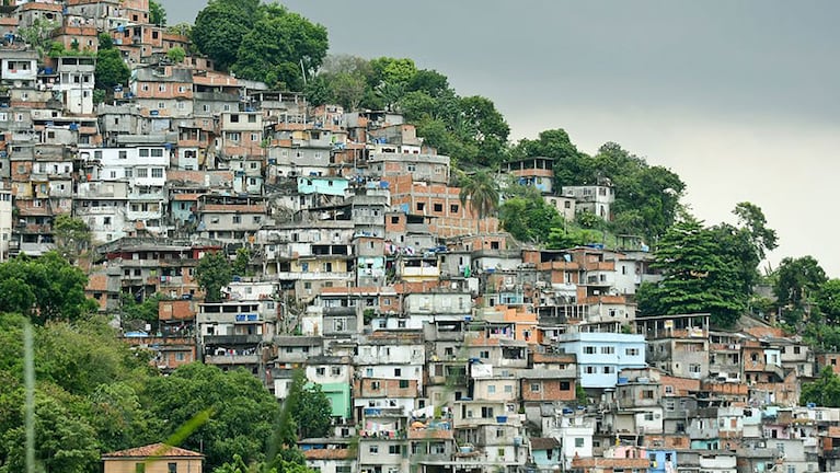 El Morro Dos Prazeres, la favela donde balearon a la turista.