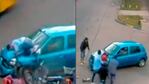 El motociclista llevaba una mujer y dos niñas.
