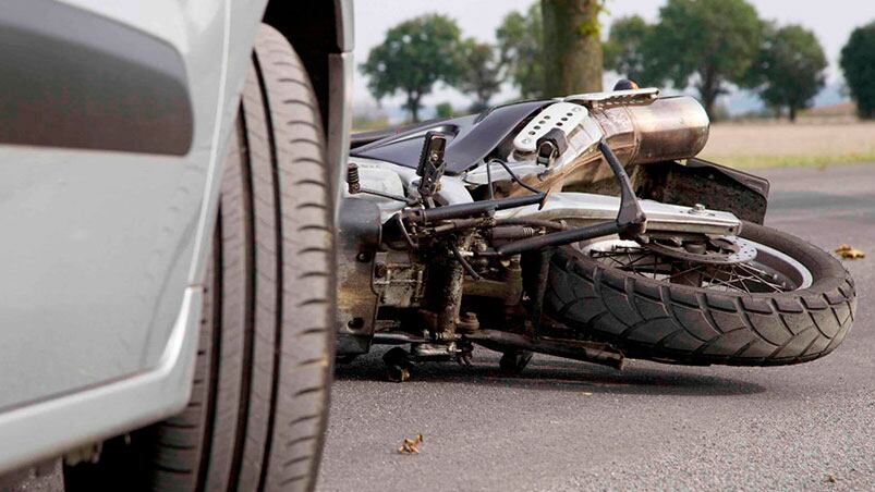 El motociclista murió y un testigo afirmó haber fotografiado a su espíritu. Foto ilustrativa.